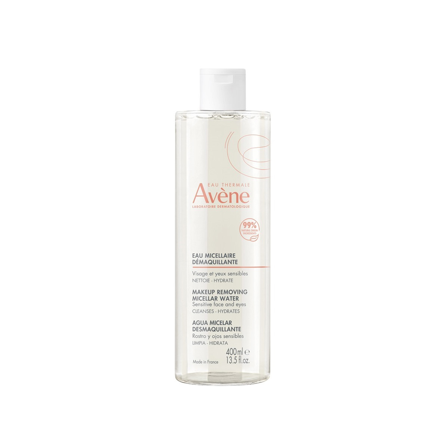 Avene Acqua Micellare Struccante Detergente 400 ml