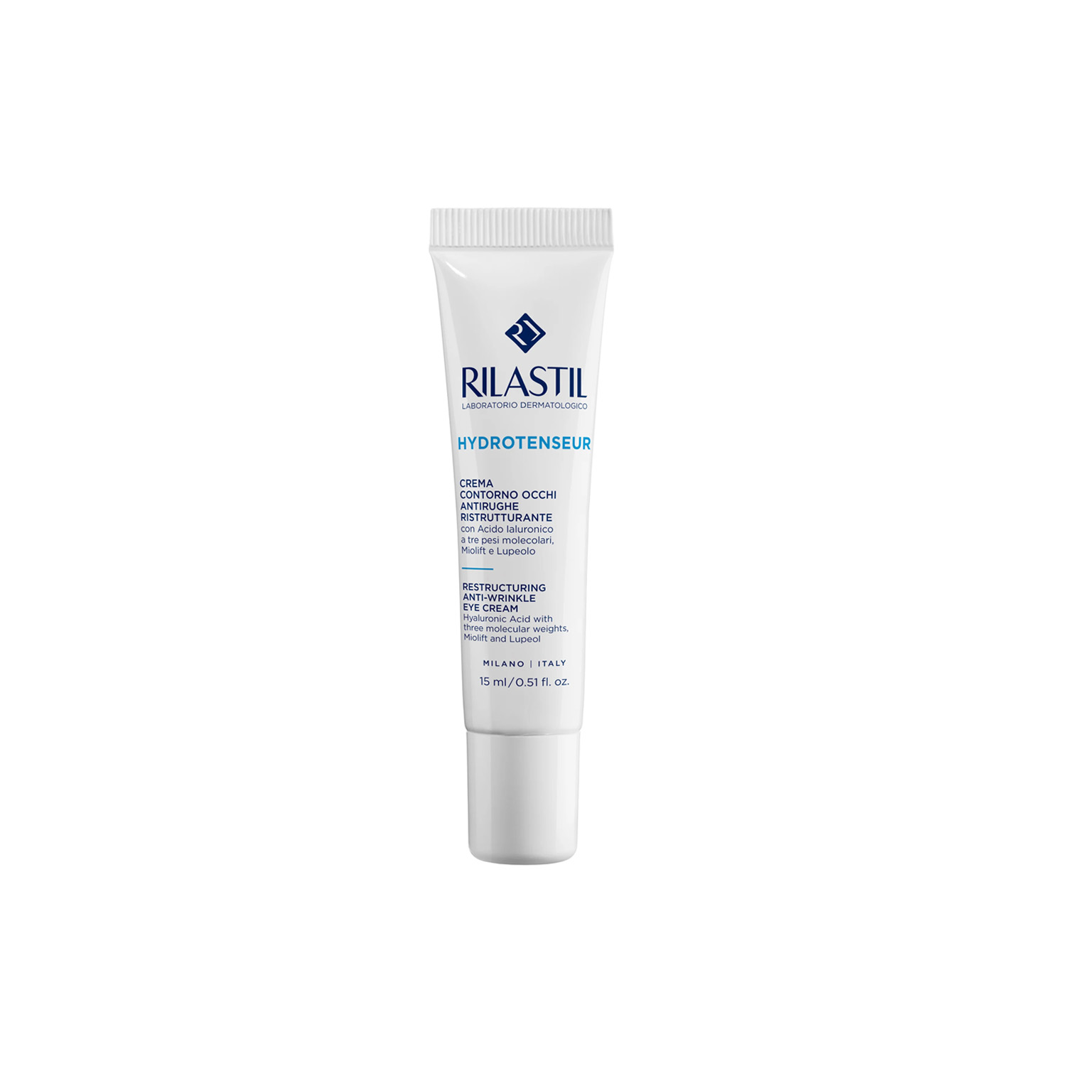 Rilastil Hydrotenseur Crema Antirughe Ristrutturante Contorno Occhi 15 ml