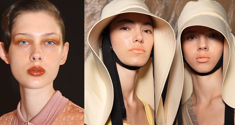 sfilate primavera estate 2020 beauty look sfilate primavera estate 2020 beauty look